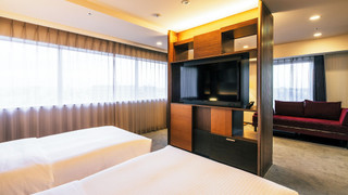 プレミアツインルーム [禁煙] 大人の人数に応じてエキストラベッドをご用意いたします