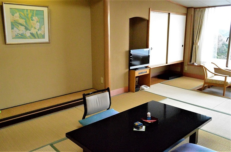 眺望も良く落ち着いた部屋