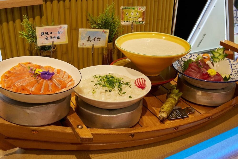 朝食ビュッフェ