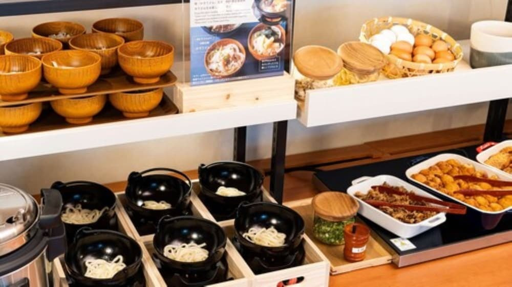 朝食ビュッフェ