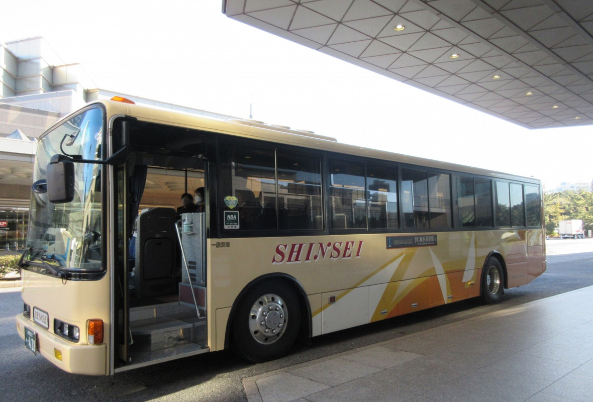 ホテルから海浜幕張までのシャトルバス