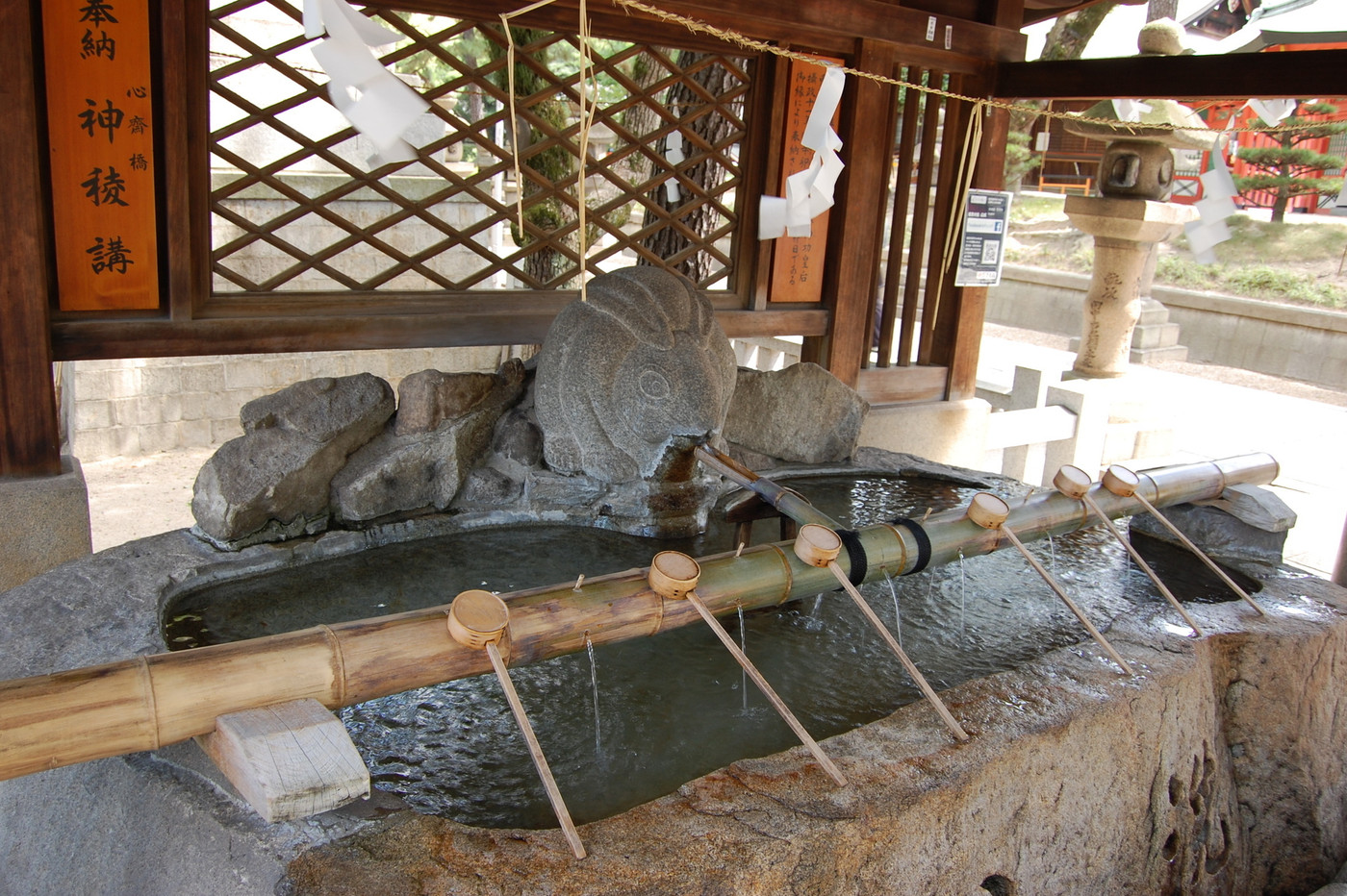 住吉大社の名所・旧跡(手水舎)