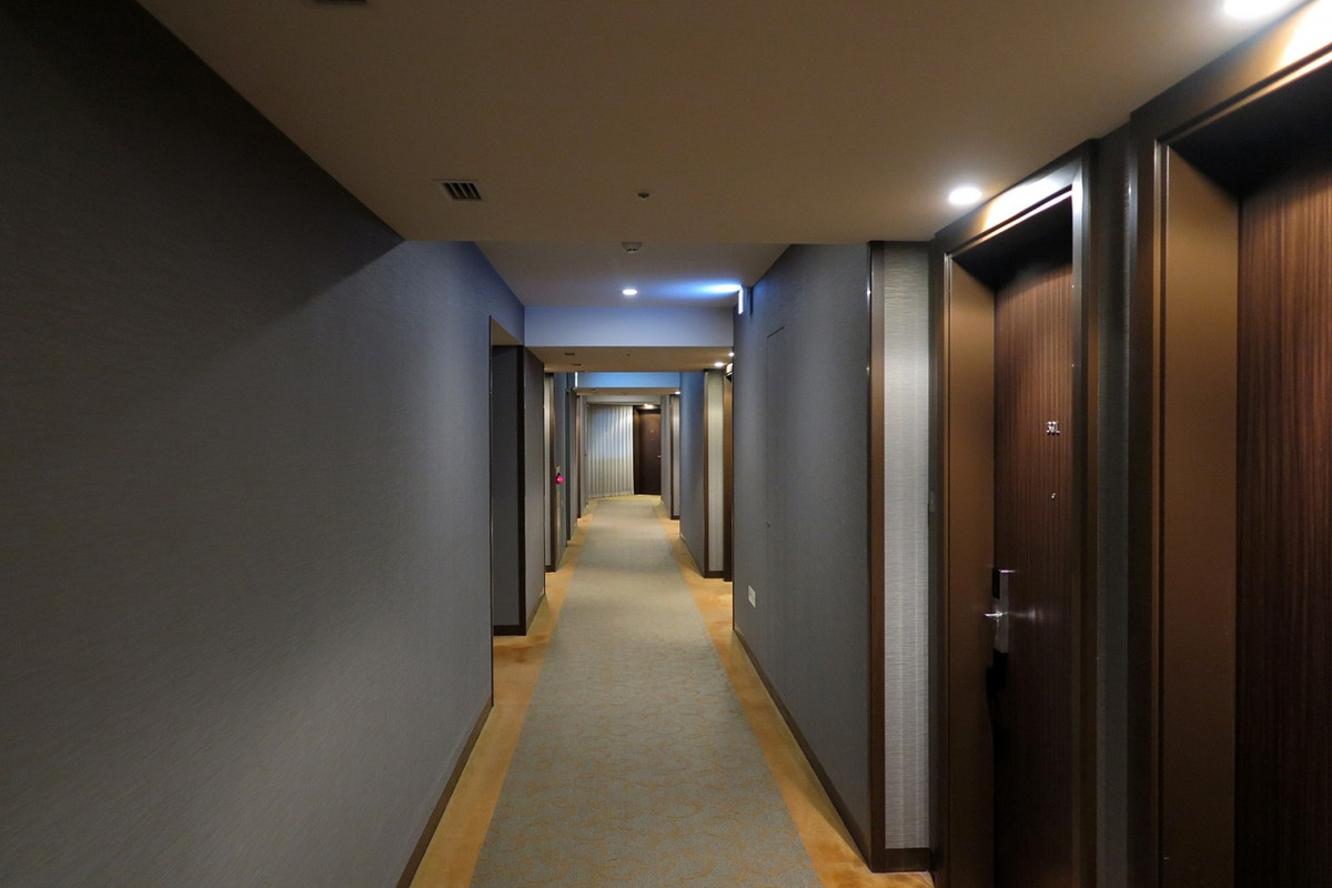 館内デザインは、どこも清楚な雰囲気です