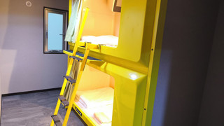 カプセルツインルーム [リノベーション] 共用バスルーム 禁煙