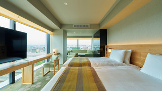 デラックスコーナー ツイン (富士山ビュー) 禁煙