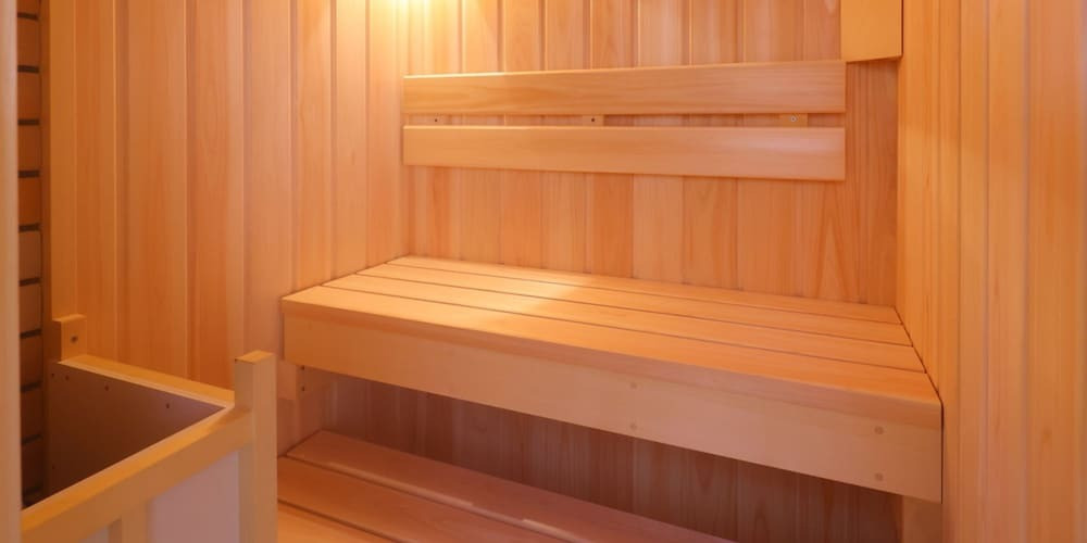 和室（松）のサウナ