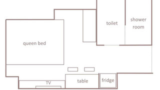 スタンダード ルーム ベッド (複数台) 禁煙 冷蔵庫