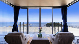 本館402〜404オーシャンビュー和洋室　ツインベッド 禁煙