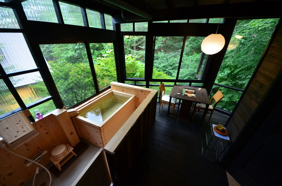 「おこもり 山女魚」 内観 72806098 お時間内は客室半露天風呂に浸かり放題。