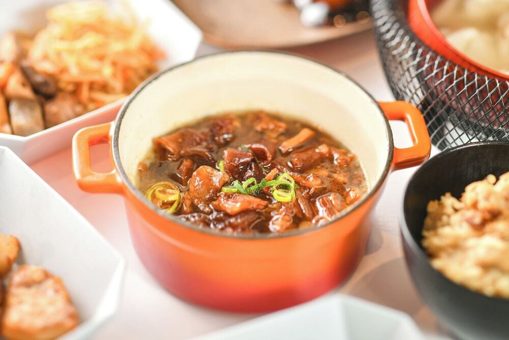 朝食ビュッフェ