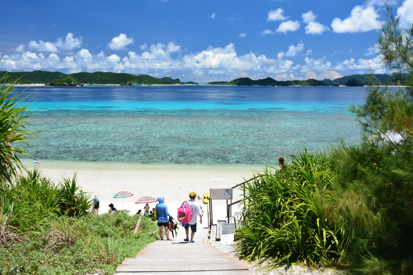阿嘉島の北浜ビーチ