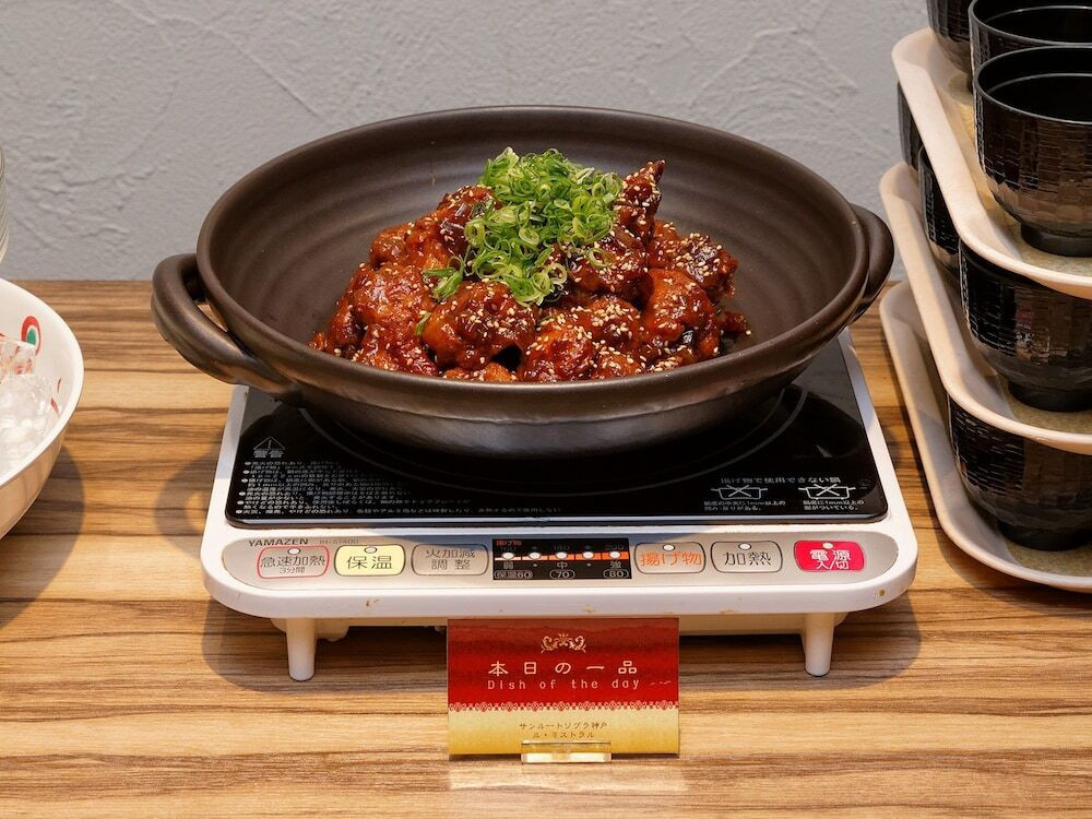 朝食ビュッフェ