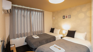 ツインルーム 洗濯機付き