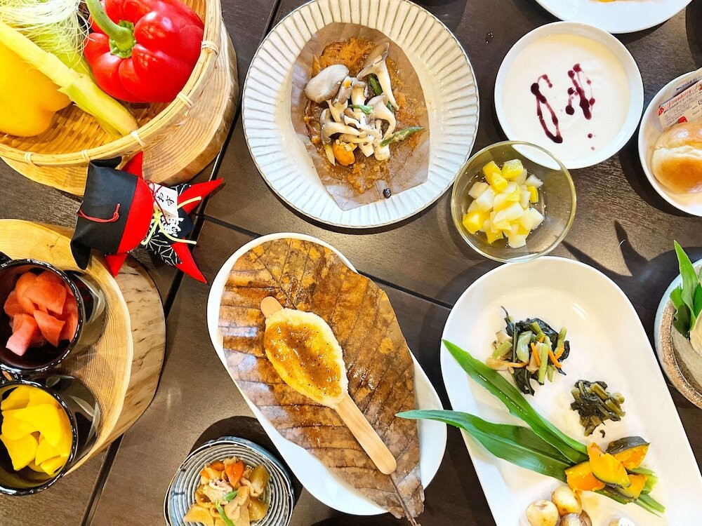 朝食ビュッフェ