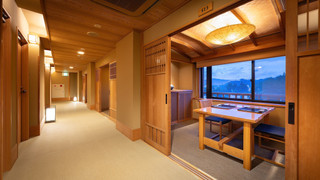 和室 14畳 マウンテンビュー 専用ダイニングルーム 禁煙