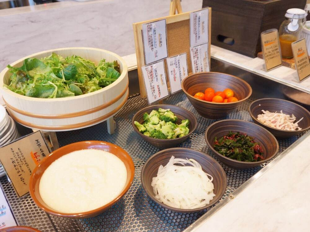 朝食ビュッフェ