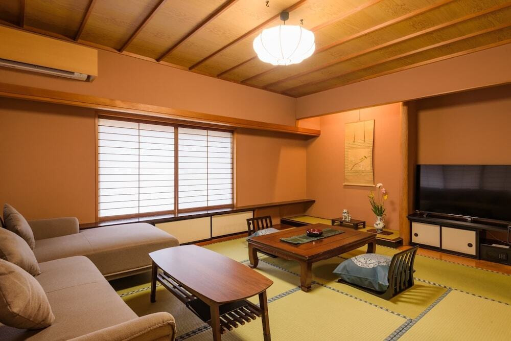 半露天風呂付き特別客室 リビング