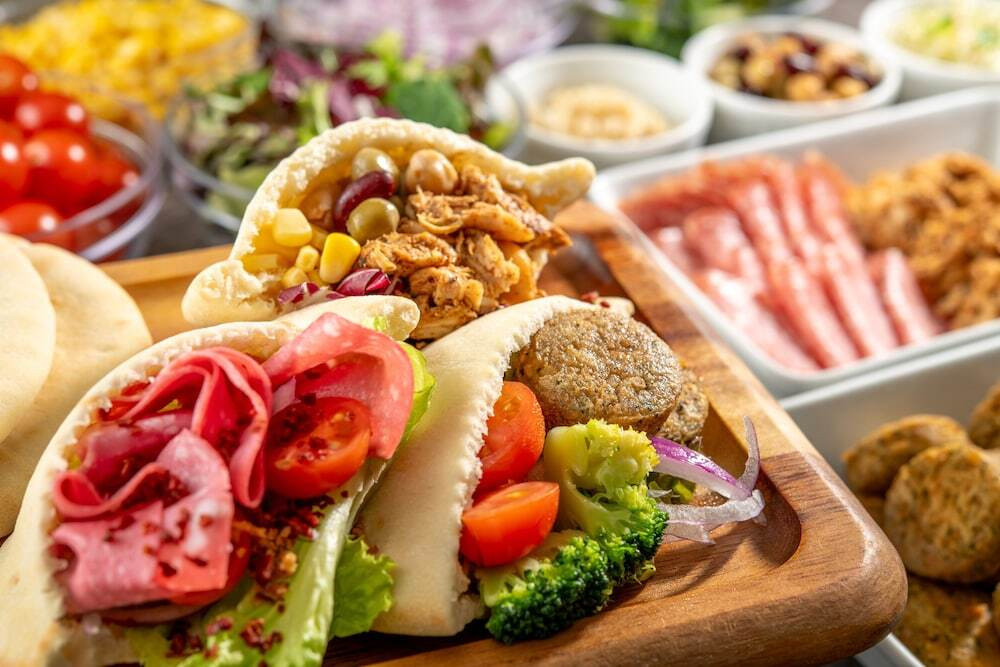 朝食ビュッフェ