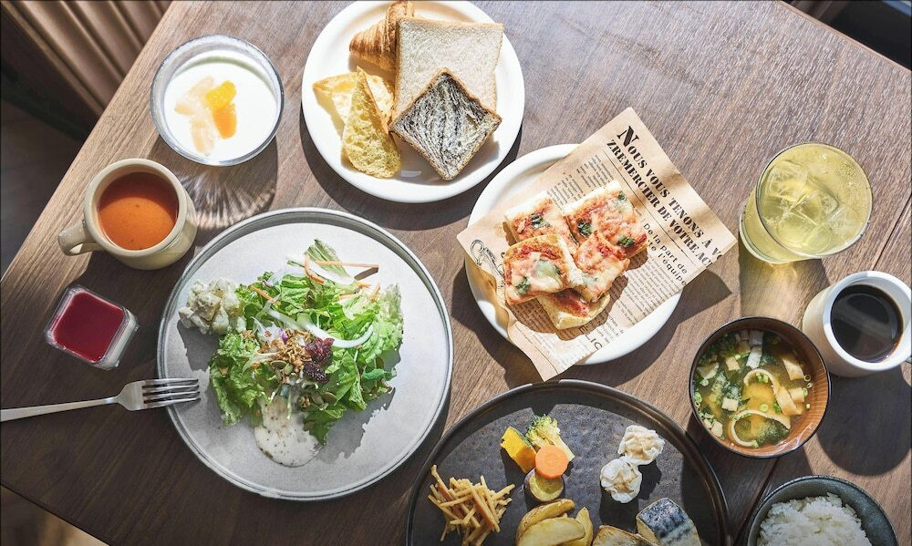 朝食ビュッフェ