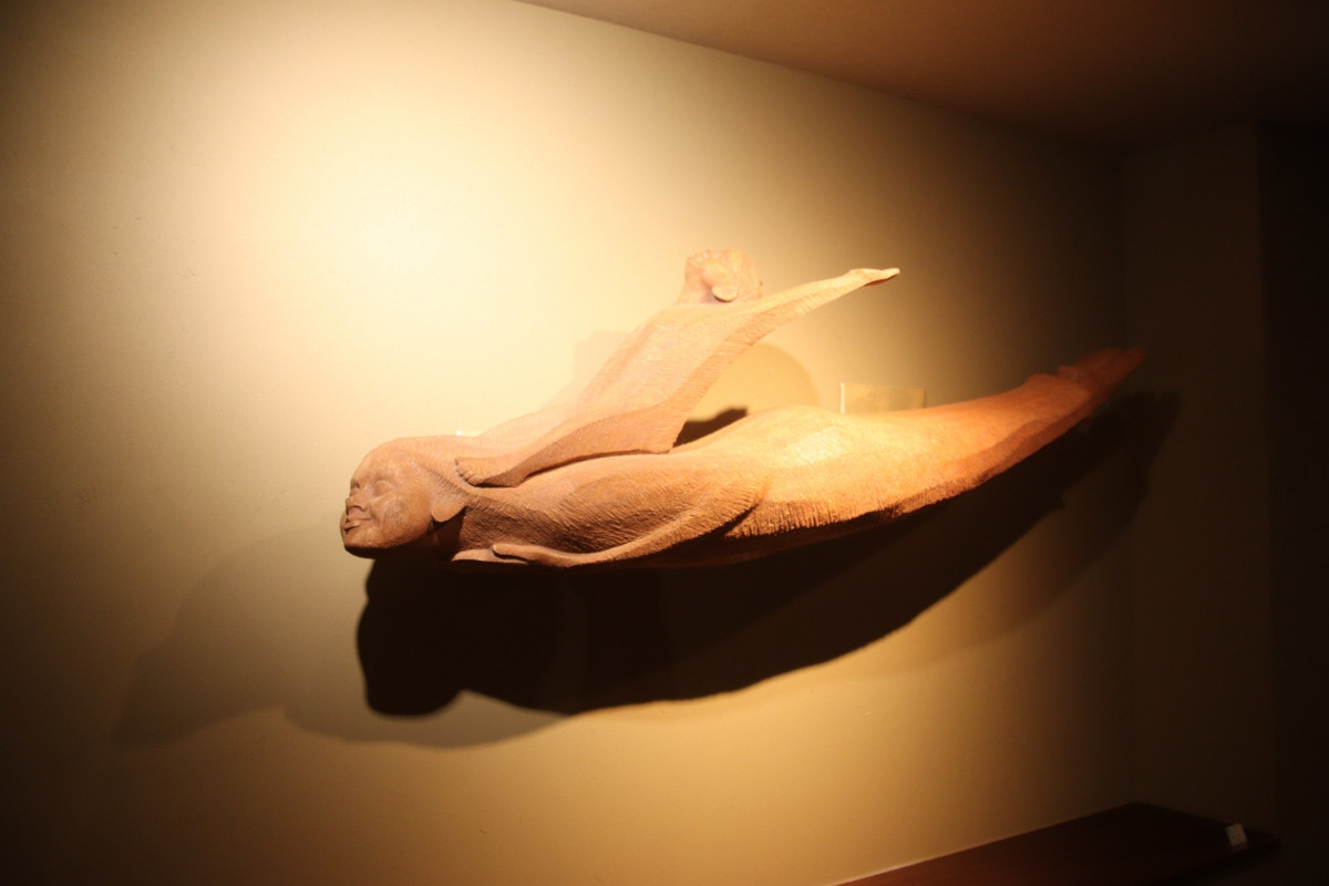 滝口政満コレクションの木彫