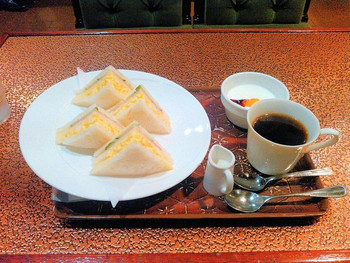 「オクダローストカフェ」料理 1002715 サンドウィッチモーニング