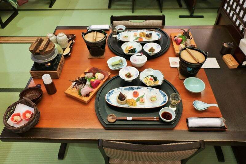 「観音温泉」 料理 189223605 夕食御膳