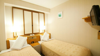 エコノミー ツインルーム シングルベッド 2 台 禁煙