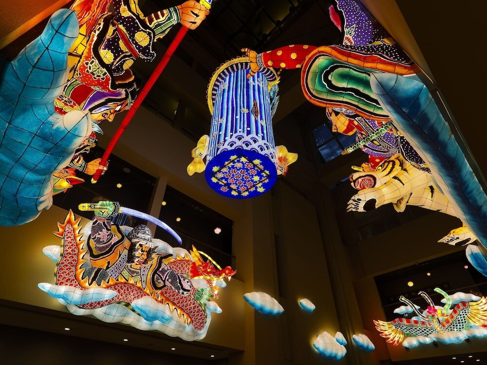 迫力満点のねぶた絵がインパクト大☆3953795