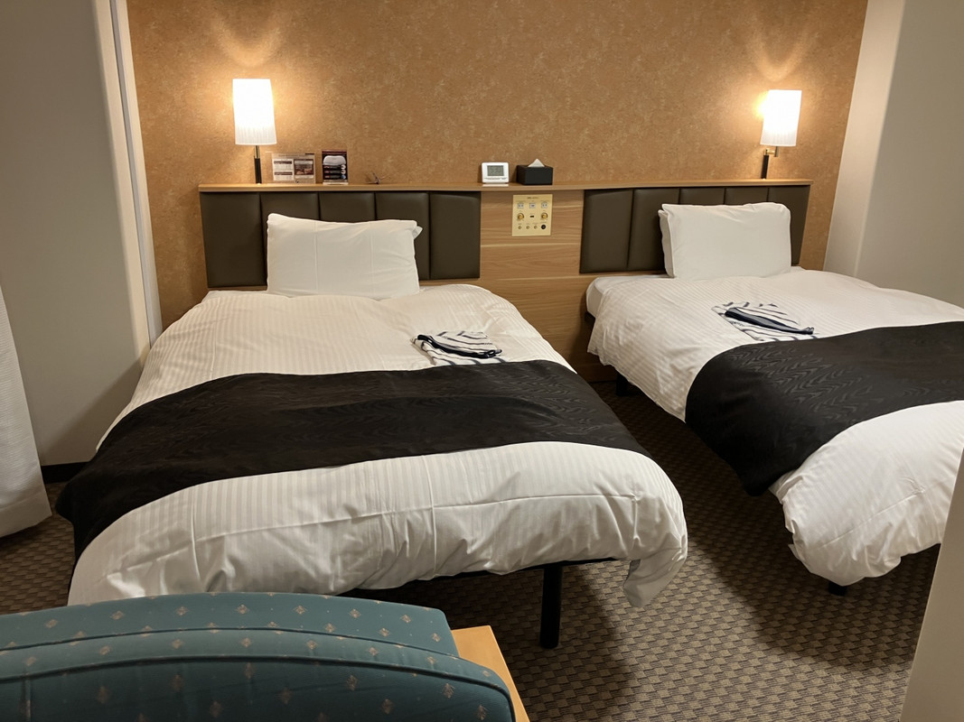 部屋はアパ標準