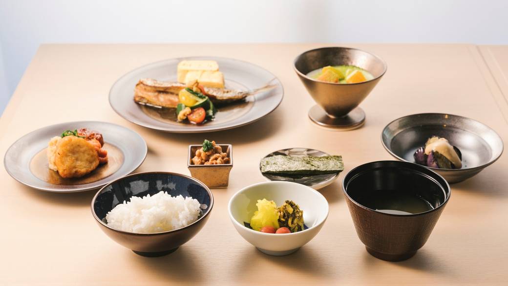 お腹に優しい
本格的な和朝食 / 2