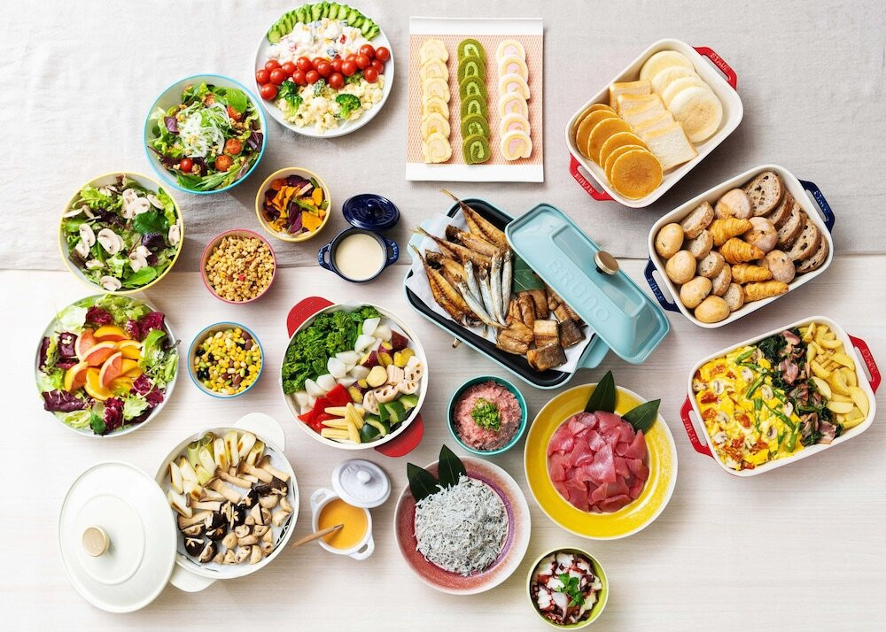 朝食ビュッフェ