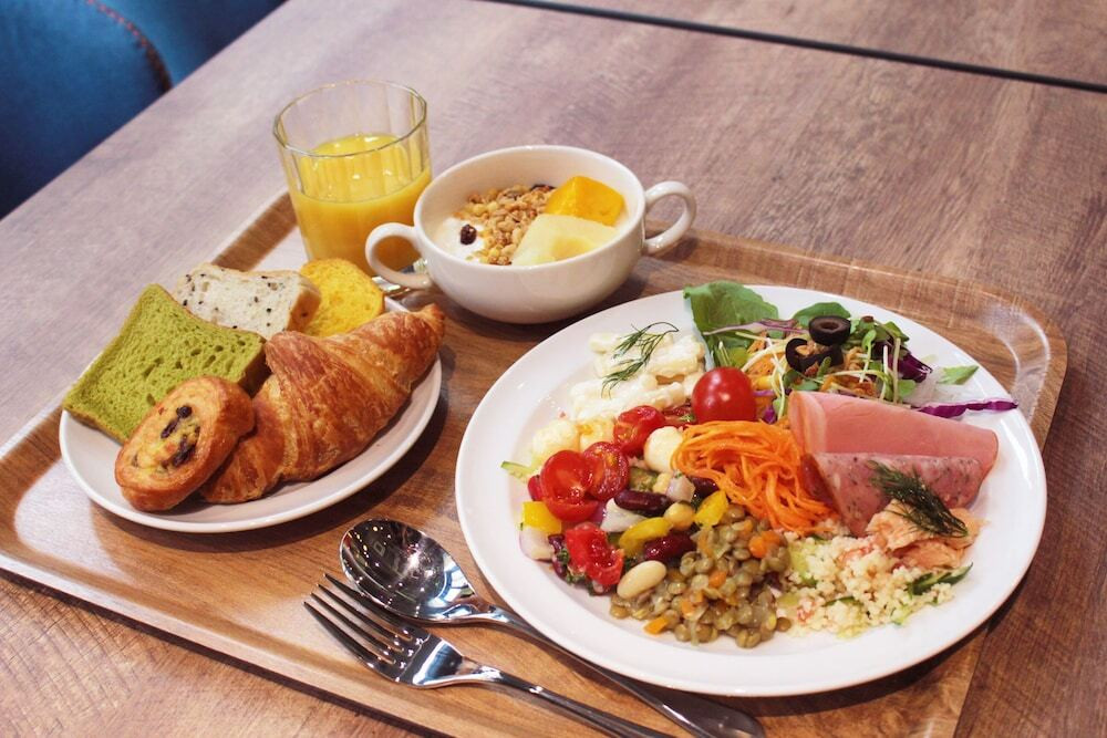 朝食ビュッフェ盛り付け例①