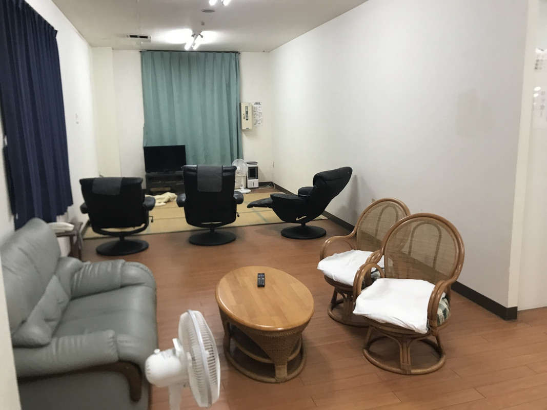 大浴場の休暇場所