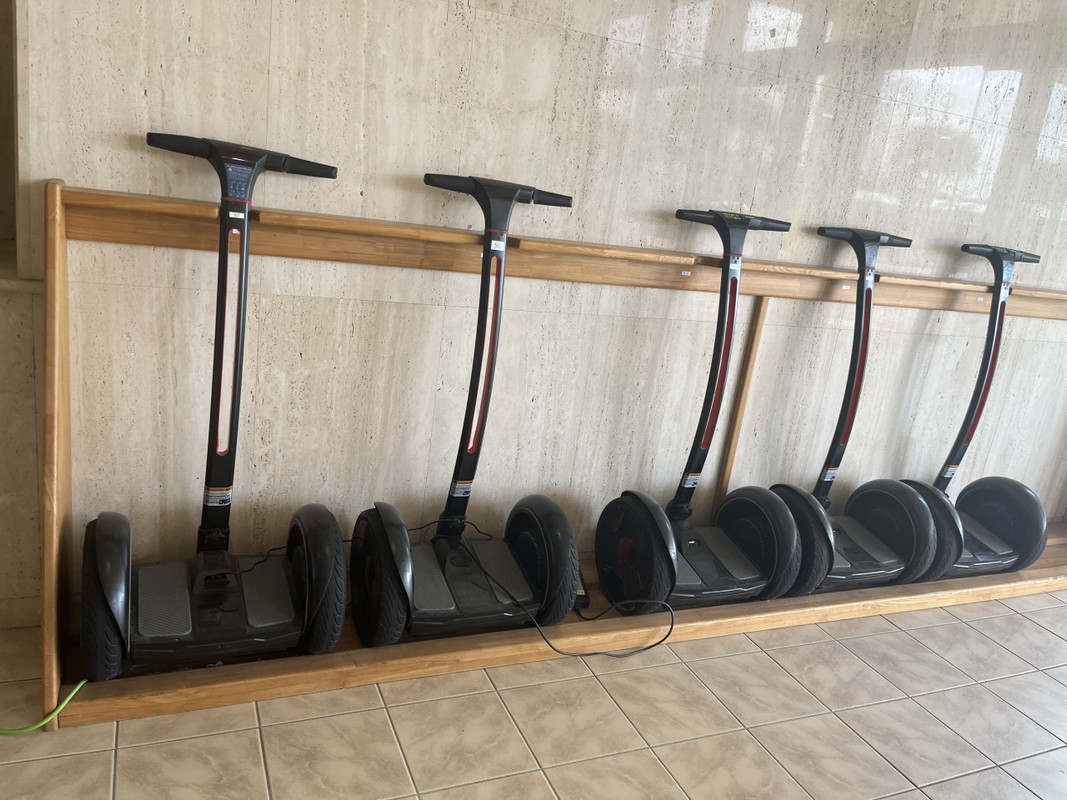 セグウェイ 宿泊者は 2500円 ビジターは3000円  