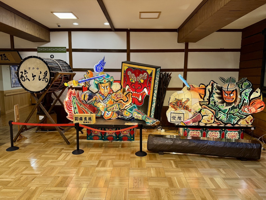 ミニサイズのねぶた