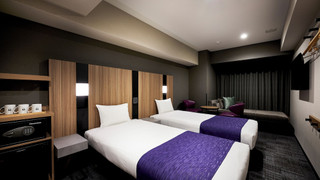 デラックス ツイン with ソファベッド 禁煙/ホテルから金閣寺・嵐山など京都の観光スポットへシャトルバス毎日運行中!(事前予約制)