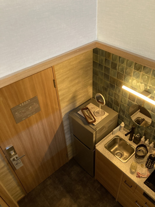 ロフトからキッチンを見下ろしてみる