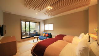 [別館] 温泉半露天風呂付きツイン (禁煙)