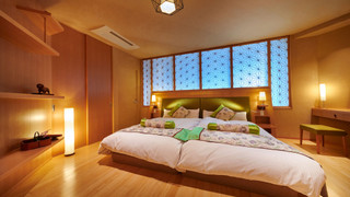 Suite 麻葉 ハリウッドツイン+和室+ジャグジー