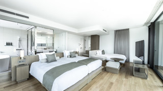 コーナーバルコニーツインルーム 禁煙 (ラウンジアクセス付)