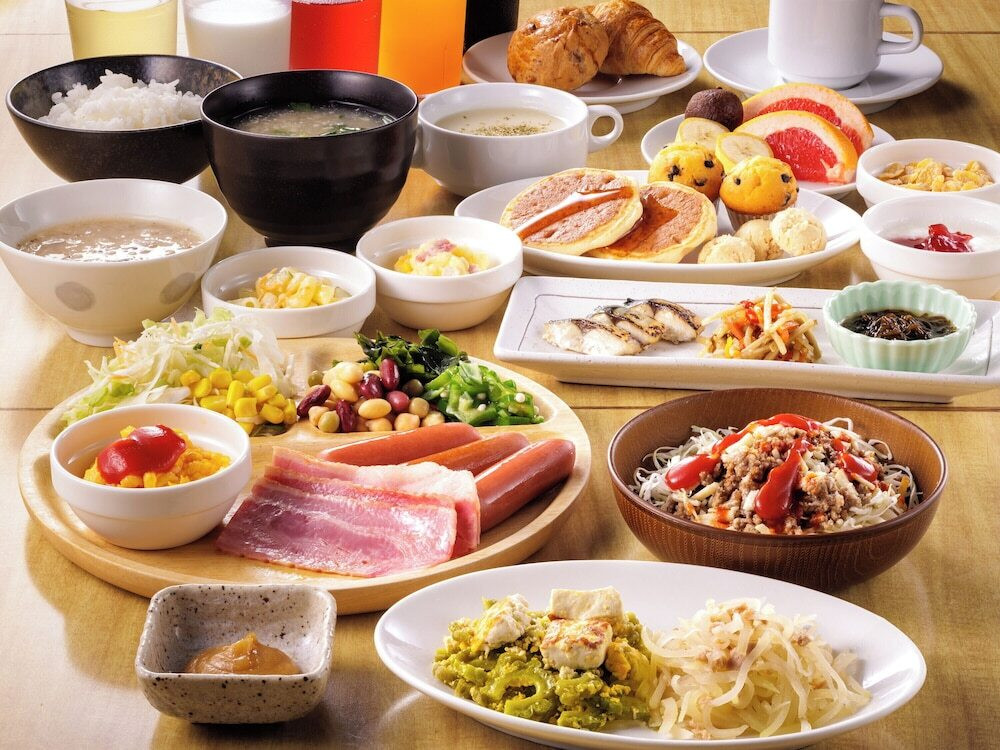 朝食ビュッフェ