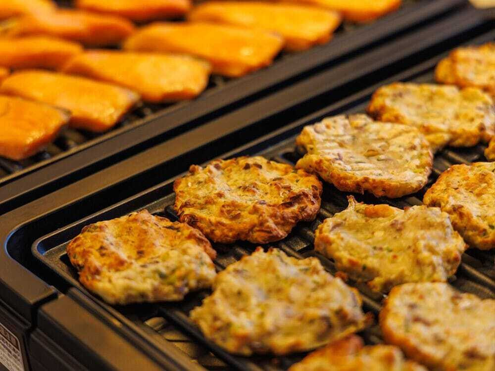 朝食ビュッフェ