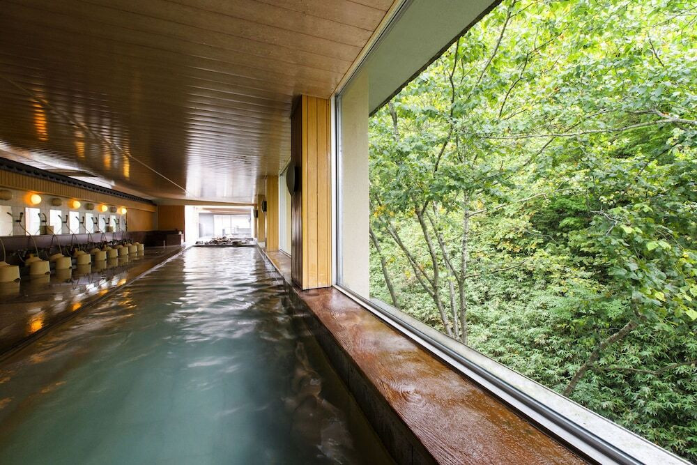 大浴場から見える風景