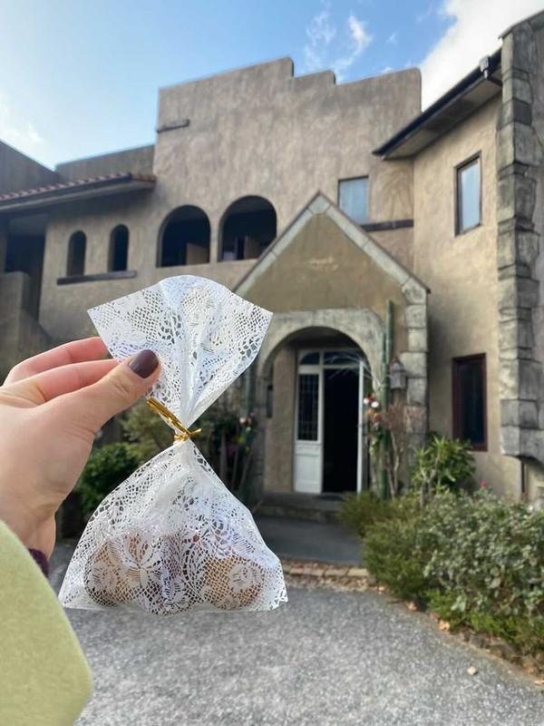 最後にクッキーを頂きました！