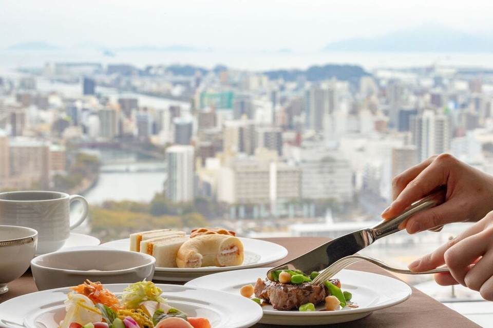 エグゼクティブフロアの特別朝食