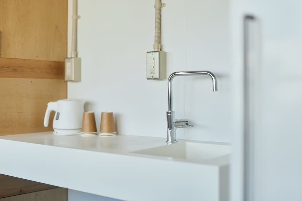 客室内のダイニングエリア