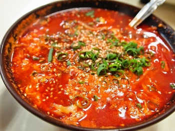 「空 鶴橋本店」料理 1094730 ユッケジャンスープ