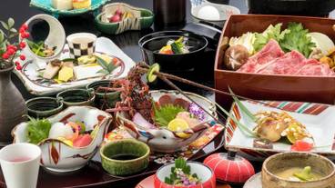 夕食／会席料理一例① / 1