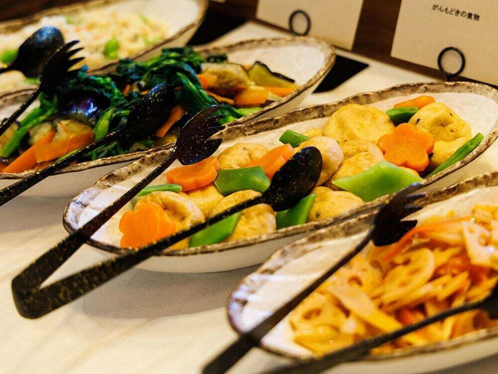 朝食ビュッフェ