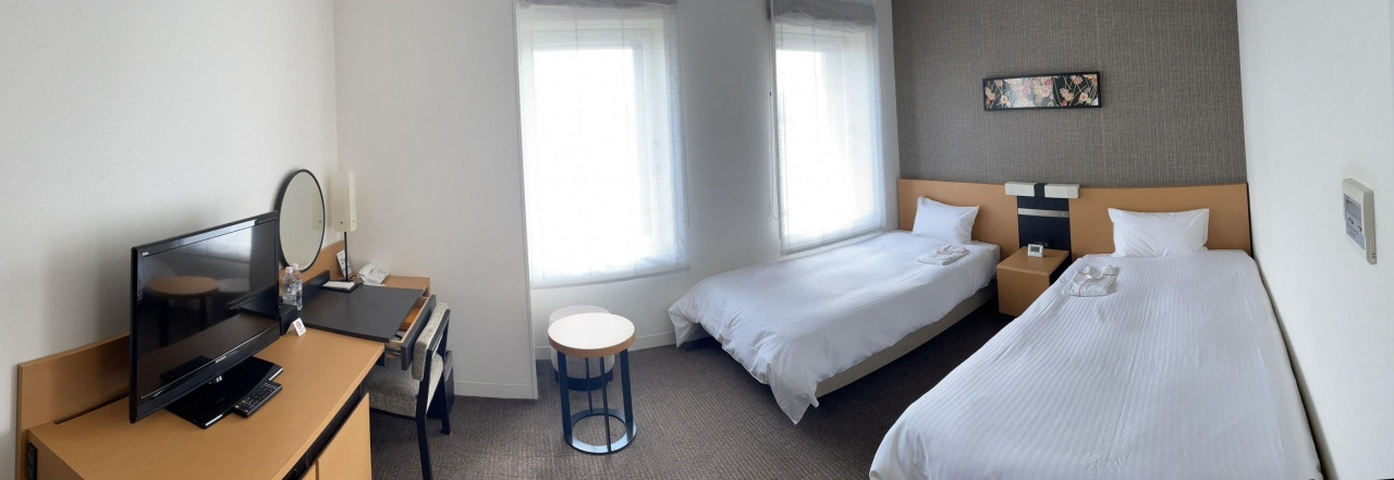 全景をワイドにとってみました。